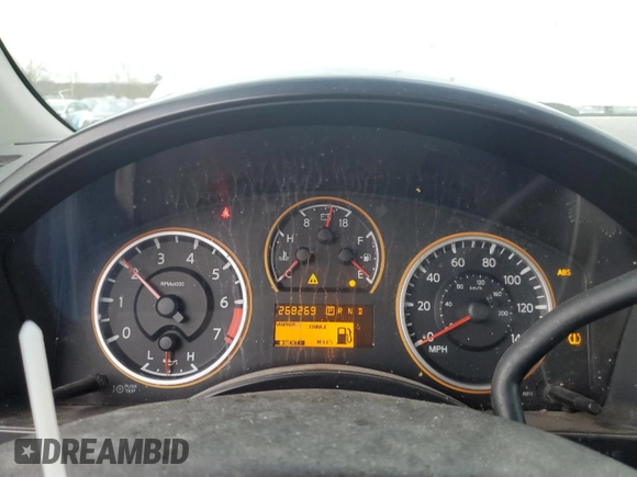 2008 Nissan Titan SE with VIN 1N6BA06A08N312577, listed as a Copart auction lot 50071945 with 268,269 mi miles and Clean Title. Bid and sale history available at carsss.com. Image 9.