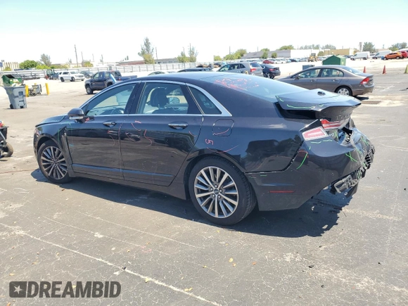 2019 Lincoln MKZ Standard with VIN 3LN6L5A9XKR622194, listed as a Copart auction lot 57318355 with 66,335 mi miles and Non repairable. Bid and sale history available at DreamBid. Image 2.