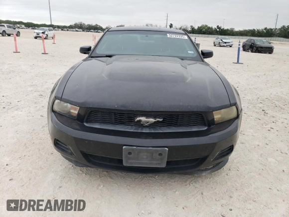 2012 Ford Mustang V6 Premium with VIN 1ZVBP8AM9C5272295, listed as a Copart auction lot 52722335 with 152,716 mi miles and Salvage Title. Bid and sale history available at carsss.com. Image 5.