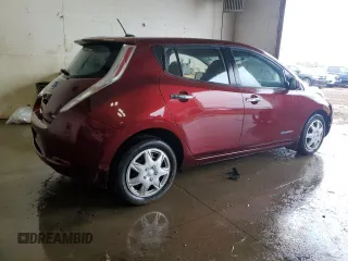2017 Nissan LEAF SL with VIN 1N4BZ0CPXHC307733, listed as a Copart auction lot 50941523 with 0 mi miles. Bid and sale history available at carsss.com. Image 3.