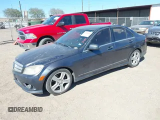 2010 Mercedes-Benz C-Class C 300 Sport with VIN WDDGF5EB1AR130862, listed as a IAAI auction lot 41819105 with 1 mi miles. Bid and sale history available at carsss.com. Image 2.