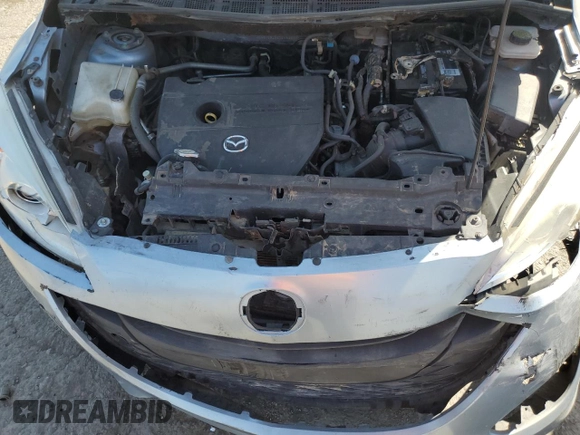 2012 Mazda 5 Sport with VIN JM1CW2BL2C0143227, listed as a Copart auction lot 71596794 with 231,473 mi miles and Salvage Title. Bid and sale history available at DreamBid. Image 12.