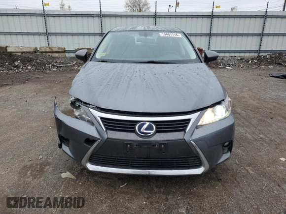 2017 Lexus CT with VIN JTHKD5BH5H2280462, listed as a Copart auction lot 79401114 with 158,496 mi miles and Salvage Title. Bid and sale history available at carsss.com. Image 5.