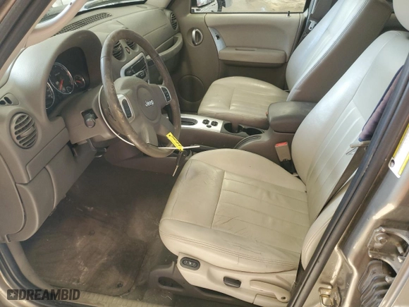 2007 Jeep Liberty Limited with VIN 1J4GL58K87W520652, listed as a Copart auction lot 48041335 with 124,863 mi miles and Clean Title. Bid and sale history available at carsss.com. Image 7.