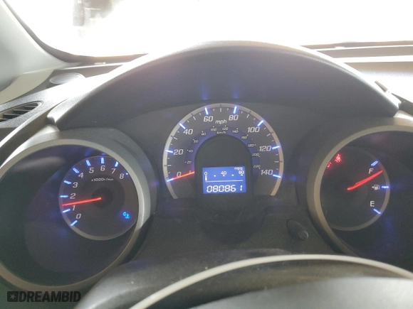 2010 Honda Fit with VIN JHMGE8H27AC029854, listed as a Copart auction lot 52594225 with 80,861 mi miles and Salvage Title. Bid and sale history available at carsss.com. Image 9.