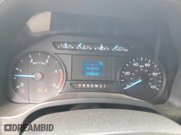 2018 Ford F-350 XL with VIN 1FT8W3DT0JEC35042, listed as a Copart auction lot 72758314 with 115,804 mi miles and Salvage title. Bid and sale history available at DreamBid. Image 9.