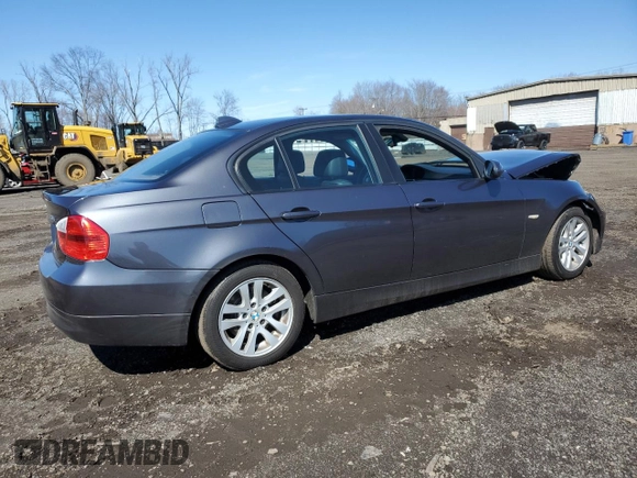 2007 BMW 3 Series 328xi with VIN WBAVC93567KX59692, listed as a Copart auction lot 51414125 with 205,973 mi miles and Salvage Title. Bid and sale history available at carsss.com. Image 3.