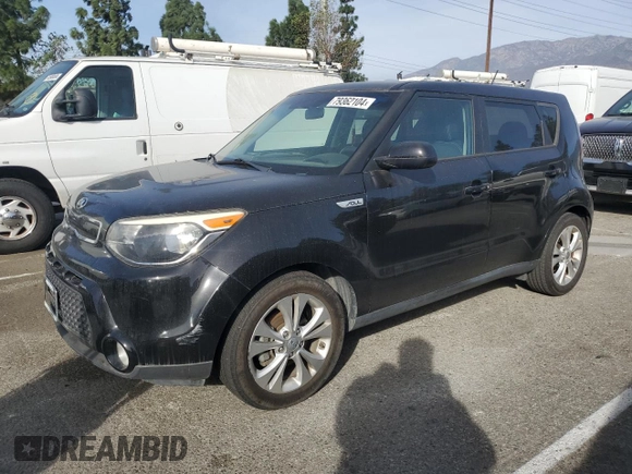 2016 Kia Soul + with VIN KNDJP3A50G7240825, listed as a Copart auction lot 79362104 with 88,814 mi miles and Clean Title. Bid and sale history available at carsss.com. Image 1.