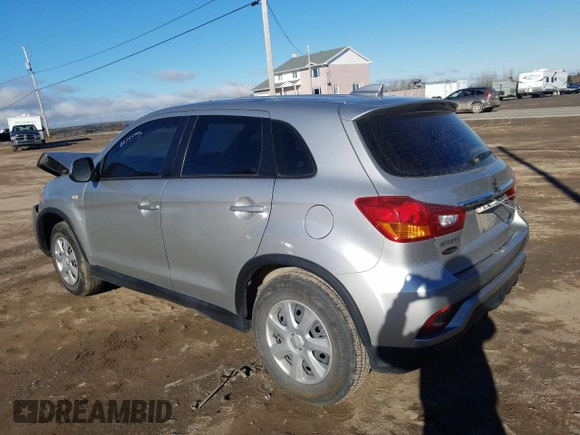 2019 Mitsubishi Outlander Sport ES with VIN JA4AH3AU1KU601150, listed as a Copart auction lot 80755994 with Not provided miles and Salvage title. Bid and sale history available at DreamBid. Image 2.