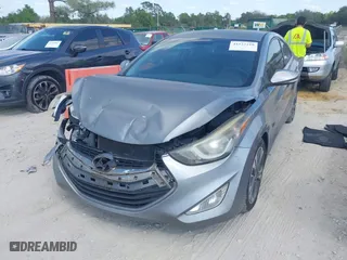 2014 Hyundai Elantra Coupe with VIN KMHDH6AH2EU029187, listed as a IAAI auction lot 41527218 with 106,164 mi miles. Bid and sale history available at carsss.com. Image 17.