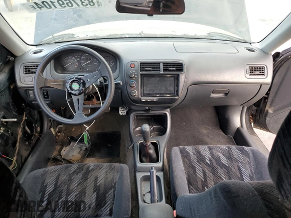 2000 Honda Civic DX z VIN 2HGEJ6445YH110148, wystawiony jako Copart lot #83769104 z przebiegiem 183 095 mil mil oraz Szkoda całkowita • Salvage title. Historia ofert i sprzedaży dostępna na DreamBid. Obrazek 8.