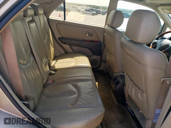2001 Lexus RX 300 с VIN JTJGF10U310089003, выставлен на аукционе Copart как лот 61542885 с пробегом 262 471 миль миль и Чистый • Clean title. История ставок и продаж доступна на DreamBid. Изображение 11.