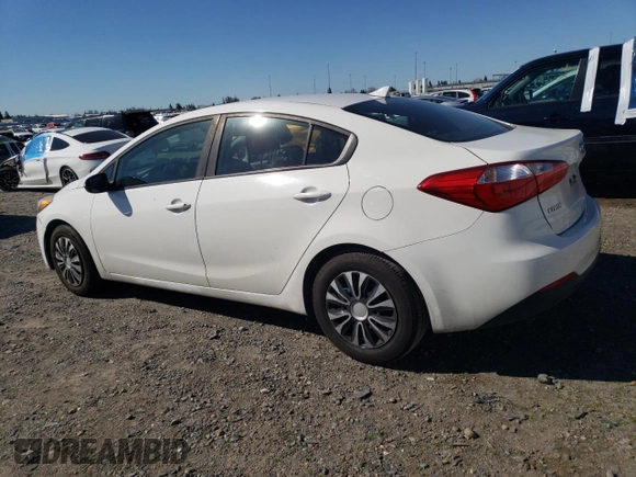 2016 Kia Forte LX with VIN KNAFK4A60G5614913, listed as a Copart auction lot 47882165 with 85,573 mi miles and Salvage Title. Bid and sale history available at carsss.com. Image 2.