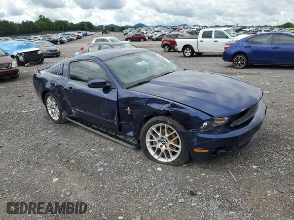 2012 Ford Mustang Premium with VIN 1ZVBP8AM3C5261728, listed as a Copart auction lot 55683435 with 75,140 mi miles and Clean title. Bid and sale history available at DreamBid. Image 4.