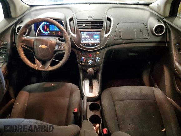 2016 Chevrolet Trax LS with VIN KL7CJKSB3GB603203, listed as a Copart auction lot 47664325 with 128,458 mi miles and Clean Title. Bid and sale history available at carsss.com. Image 8.