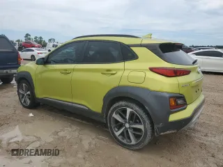 2019 Hyundai Kona Limited with VIN KM8K33A58KU327264, listed as a Copart auction lot 63479264 with 46,187 mi miles and Clean Title. Bid and sale history available at carsss.com. Image 2.