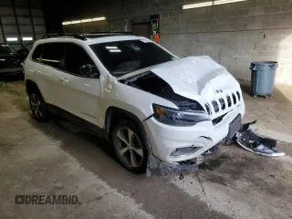 2022 Jeep Cherokee Limited with VIN 1C4PJMDX2ND510344, listed as a Copart auction lot 47534305 with 39,220 mi miles and Salvage Title. Bid and sale history available at DreamBid. Image 4.