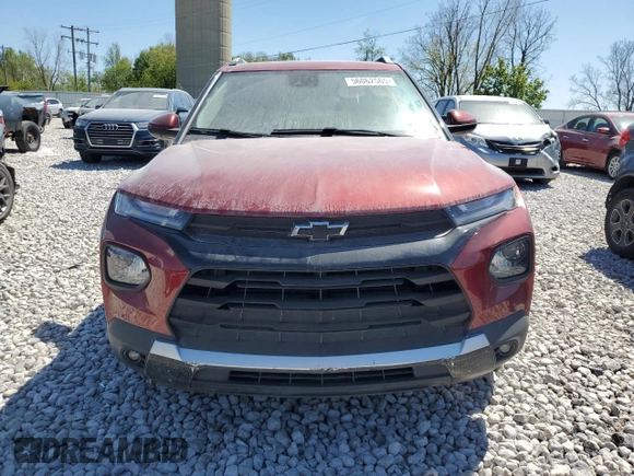 2022 Chevrolet TrailBlazer LT with VIN KL79MPSLXNB064051, listed as a Copart auction lot 56062565 with 51,076 mi miles and Clean Title. Bid and sale history available at DreamBid. Image 5.