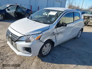 2021 Mitsubishi Mirage ES with VIN ML32AUHJ2MH003759, listed as a IAAI auction lot 41378369 with 48057 miles. Bid and sale history available at carsss.com. Image 17.