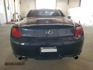 2006 Lexus SC with VIN JTHFN48Y669005283, listed as a Copart auction lot 52838705 with 150,335 mi miles and Non Repairable. Bid and sale history available at carsss.com. Image 6.