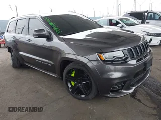 2017 Jeep Grand Cherokee SRT with VIN 1C4RJFDJ6HC901507, listed as a IAAI auction lot 41194069 with 65,367 mi miles. Bid and sale history available at carsss.com. Image 1.