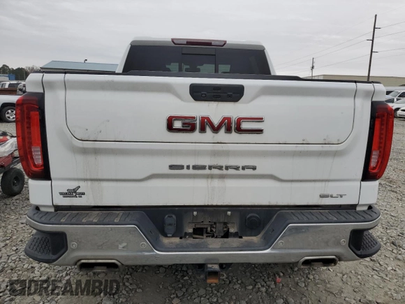 2022 GMC Sierra 1500 Limited SLT with VIN 3GTU9DEL4NG125121, listed as a Copart auction lot 88049065 with 48,631 mi miles and Salvage Title. Bid and sale history available at carsss.com. Image 6.