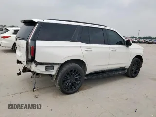 2022 Cadillac Escalade RWD Premium Luxury with VIN 1GYS3BKL2NR355879, listed as a Copart auction lot 56738155 with Not provided miles and Salvage title. Bid and sale history available at DreamBid. Image 3.