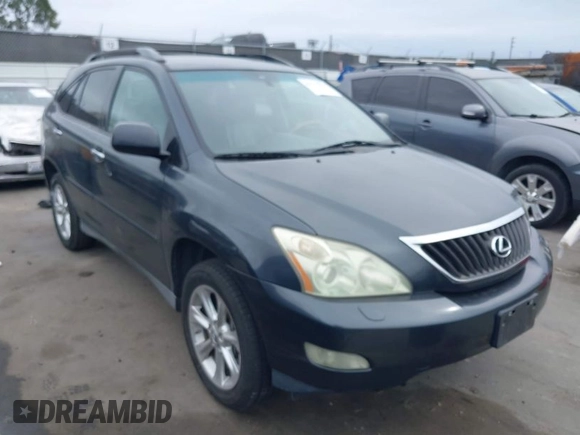 2009 Lexus RX 350 with VIN 2T2GK31U39C061045, listed as a IAAI auction lot 41773554 with 172,304 mi miles and . Bid and sale history available at DreamBid. Image 1.