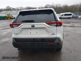 2024 Toyota RAV4 Hybrid LE with VIN 4T3LWRFVXRU130654, listed as a IAAI auction lot 41944040 with 7,255 mi miles. Bid and sale history available at carsss.com. Image 16.