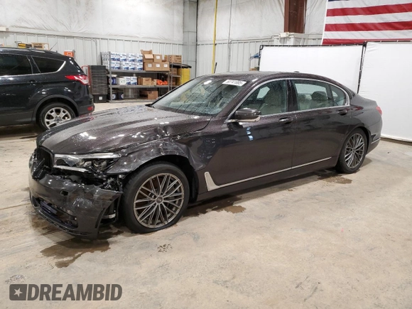 2017 BMW 7 Series ALPINA B7 xDrive with VIN WBA7F2C32HG422835, listed as a Copart auction lot 50741885 with 130,607 mi miles and Non repairable. Bid and sale history available at DreamBid. Image 1.
