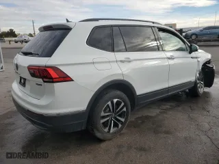 2024 Volkswagen Tiguan S with VIN 3VVFB7AX4RM040490, listed as a Copart auction lot 46227685 with 26,904 mi miles and Clean Title. Bid and sale history available at carsss.com. Image 3.