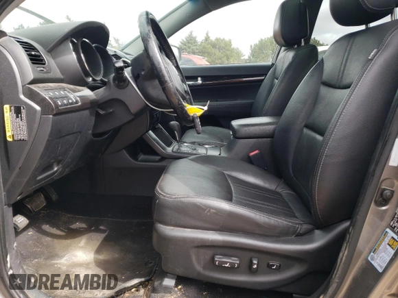 2013 Kia Sorento EX with VIN 5XYKUDA22DG370208, listed as a Copart auction lot 52539585 with 265,133 mi miles and Salvage title. Bid and sale history available at DreamBid. Image 7.
