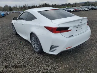 2017 Lexus RC 350 with VIN JTHSE5BC6H5007501, listed as a Copart auction lot 80518044 with 107,089 mi miles and Salvage title. Bid and sale history available at DreamBid. Image 2.