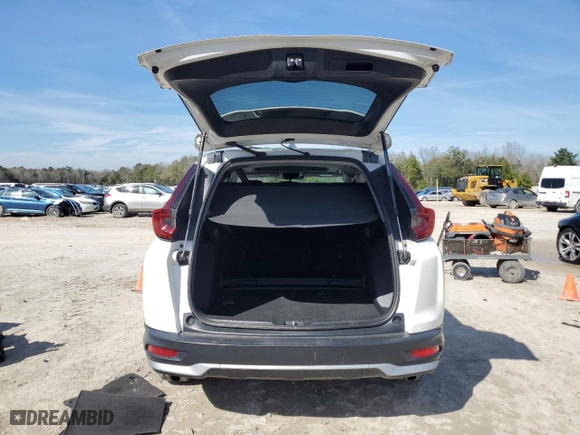 2021 Honda CR-V EX with VIN 5J6RW1H52MA007568, listed as a Copart auction lot 45651665 with 0 mi miles and Non Repairable. Bid and sale history available at carsss.com. Image 6.