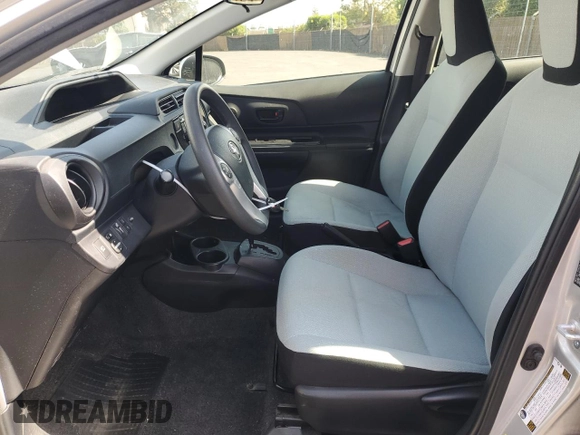 2017 Toyota Prius One with VIN JTDKDTB31H1591645, listed as a Copart auction lot 55255505 with 46,536 mi miles and Salvage Title. Bid and sale history available at DreamBid. Image 7.