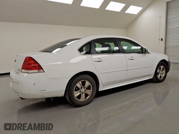 2014 Chevrolet Impala LS z VIN 2G1WA5E3XE1170538, wystawiony jako Copart lot #57675165 z przebiegiem 154 114 mil mil oraz Czysty tytuł • Clean title. Historia ofert i sprzedaży dostępna na DreamBid. Obrazek 3.