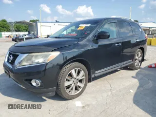 2014 Nissan Pathfinder S z VIN 5N1AR2MM7EC705303, wystawiony jako Copart lot #58913905 z przebiegiem 183 915 mil mil oraz Czysty tytuł • Clean title. Historia ofert i sprzedaży dostępna na DreamBid. Obrazek 1.
