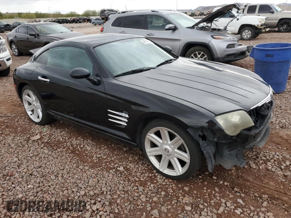 2004 Chrysler Crossfire z VIN 1C3AN69LX4X023972, wystawiony jako Copart lot #49111475 z przebiegiem 208 710 mil mil oraz Szkoda całkowita • Salvage title. Historia ofert i sprzedaży dostępna na DreamBid. Obrazek 4.