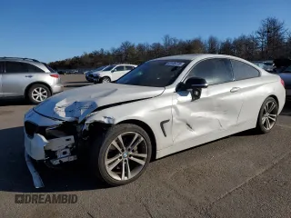 2015 BMW 4 Series 435i z VIN WBA3R1C51FK195682, wystawiony jako Copart lot #47135775 z przebiegiem 116 502 mil mil oraz Szkoda całkowita • Salvage title. Historia ofert i sprzedaży dostępna na DreamBid. Obrazek 1.