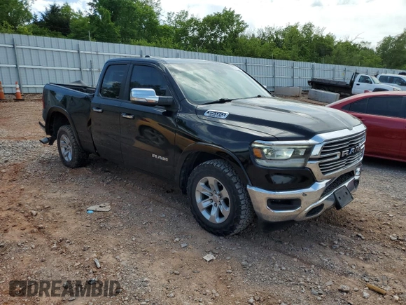 2020 Ram 1500 Laramie z VIN 1C6RREDT0LN265191, wystawiony jako Copart lot #57207775 z przebiegiem 124 269 mil mil oraz Szkoda całkowita • Salvage title. Historia ofert i sprzedaży dostępna na DreamBid. Obrazek 4.