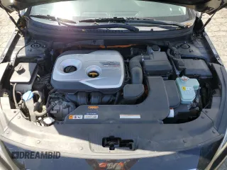 2017 Hyundai Sonata Hybrid SE with VIN KMHE24L19HA051476, listed as a Copart auction lot 47921523 with 110,826 mi miles. Bid and sale history available at carsss.com. Image 11.