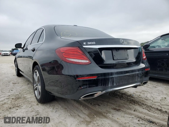2018 Mercedes-Benz E-Class E 300 with VIN WDDZF4JB1JA327523, listed as a Copart auction lot 66805852 with 0 mi miles. Bid and sale history available at carsss.com. Image 3.