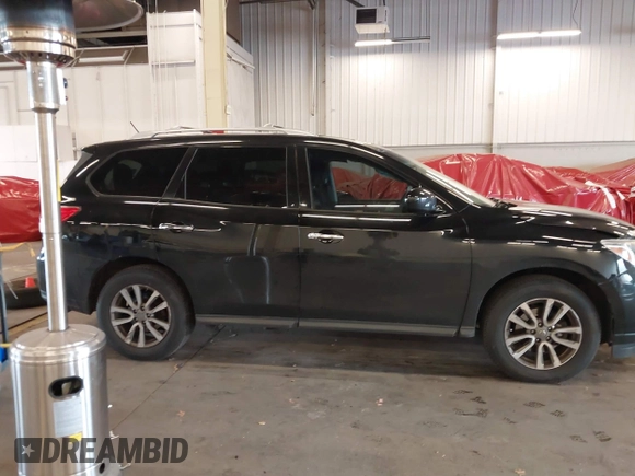 2016 Nissan Pathfinder S with VIN 5N1AR2MNXGC630771, listed as a IAAI auction lot 40825523 with 106,051 mi miles and . Bid and sale history available at DreamBid. Image 14.