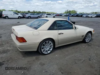 1990 Mercedes-Benz 300 with VIN WDBFA61E7LF005166, listed as a Copart auction lot 54270635 with 137,378 mi miles and Clean Title. Bid and sale history available at DreamBid. Image 3.