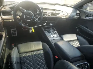 2016 Audi S7 with VIN WAUW2AFC6GN012949, listed as a Copart auction lot 72714074 with 0 mi miles and Salvage Title. Bid and sale history available at carsss.com. Image 8.