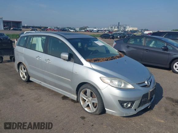 2008 Mazda 5 Grand Touring z VIN JM1CR29L580320258, wystawiony jako IAAI lot #42403256 z przebiegiem 182 914 mil mil oraz . Historia ofert i sprzedaży dostępna na DreamBid. Obrazek 1.