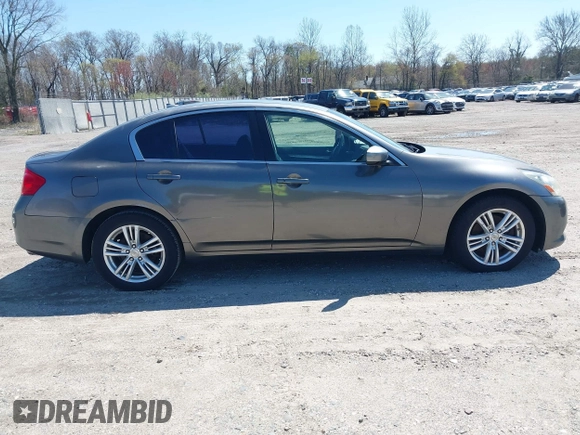 2011 Infiniti G37 x with VIN JN1CV6AR3BM406609, listed as a IAAI auction lot 41954319 with 191,567 mi miles. Bid and sale history available at carsss.com. Image 12.