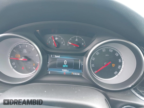 2018 Buick Regal Essence with VIN W04GV8SXXJ1122153, listed as a IAAI auction lot 42112879 with 70,408 mi miles and . Bid and sale history available at DreamBid. Image 7.