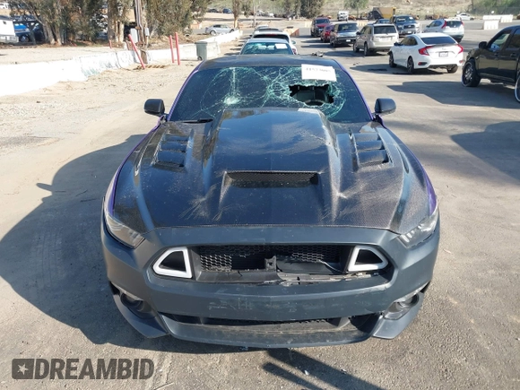 2015 Ford Mustang EcoBoost with VIN 1FA6P8TH5F5358816, listed as a IAAI auction lot 41573005 with 57,975 mi miles and . Bid and sale history available at carsss.com. Image 12.