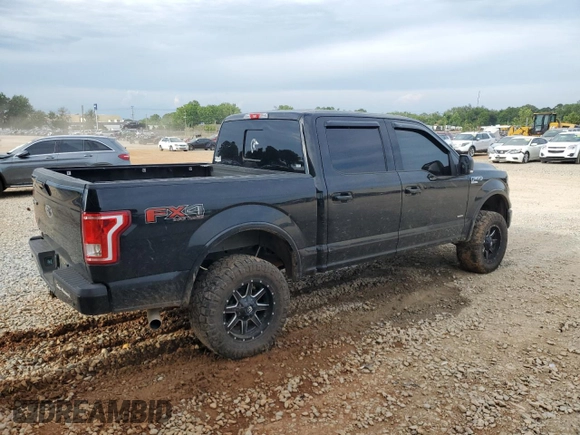 2016 Ford F-150 XLT with VIN 1FTEW1EG8GKF63229, listed as a Copart auction lot 60820565 with 145,965 mi miles and Salvage title. Bid and sale history available at DreamBid. Image 3.